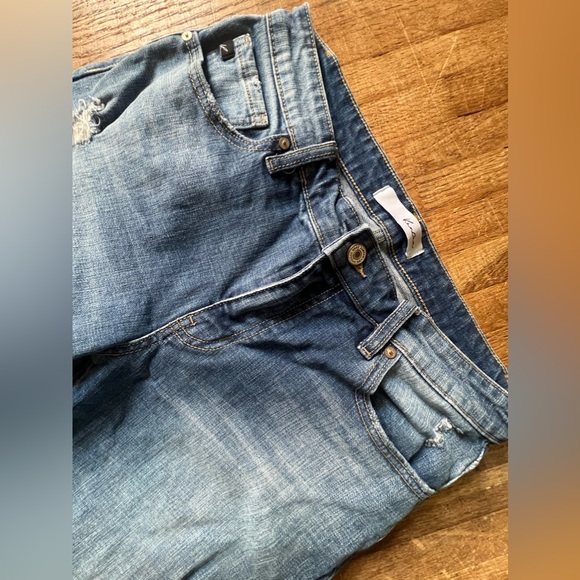 KANCAN WOMENS MIDRISE BOYFRIEND JEANS - Picture 2 of 6